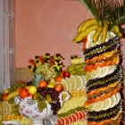Aranjamente fructe nunta / Sculpturi fructe nunta