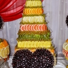 Aranjamente fructe nunta / Sculpturi fructe nunta