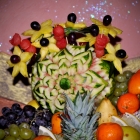 Aranjamente fructe nunta / Sculpturi fructe nunta